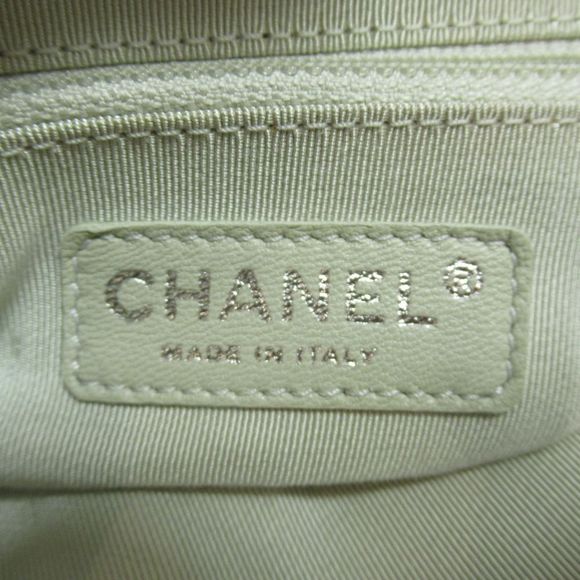 Chanel Chain Shoulder Bag Lambskin Blue - Picture 6 of 7